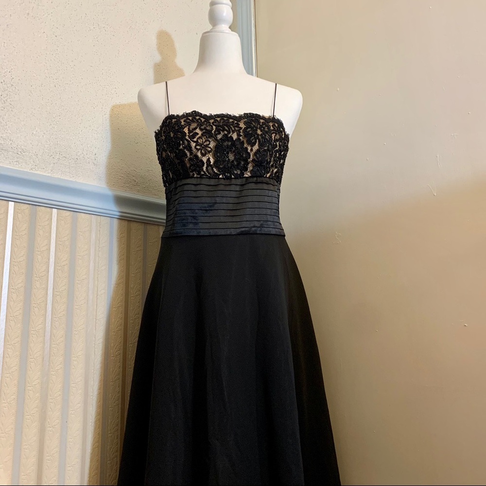 JS Boutique Chic Black Cocktail Dress